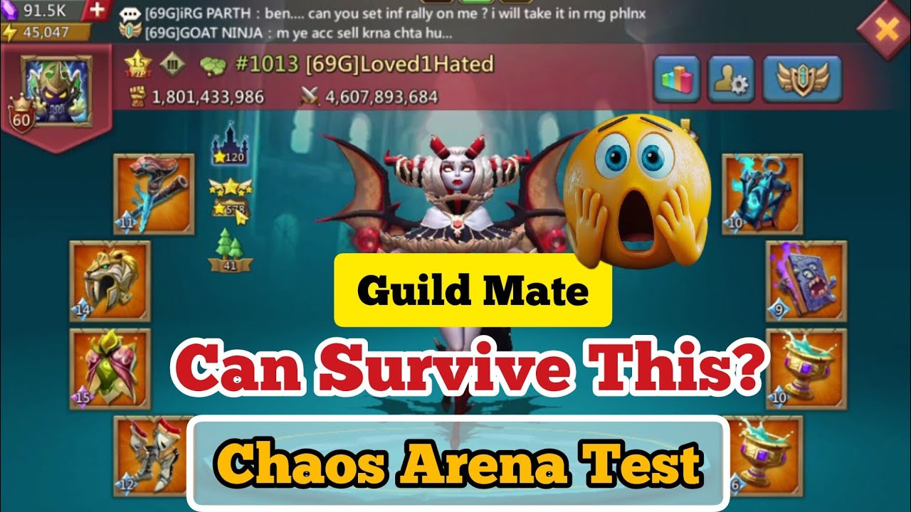 Chaos Arena Best Battleground To Test Traps || Lords Mobile - YouTube