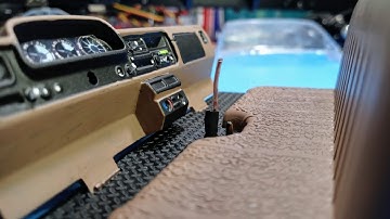 wpl c24 rc pick up truck, dasboard upgrade, part 2