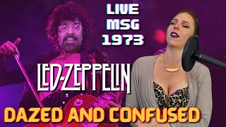 Dazed and Confused LIVE MSG 1973 [Led Zeppelin Reaction] Madison Square Garden - first time hearing
