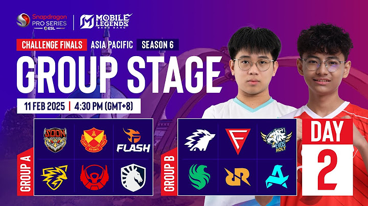 🔴 [Stream B] AP MLBB | Snapdragon Mobile Challenge Finals Group Stage | Season 6 | Day 2