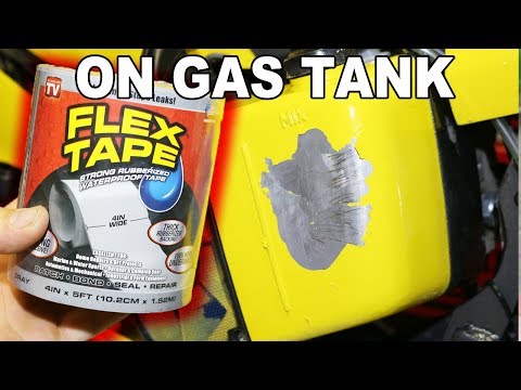 Video: Werkt flex seal op gastanks?