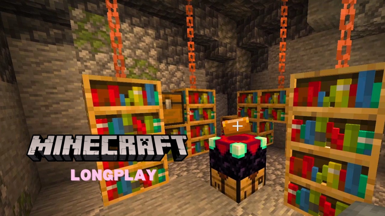 Enchanting Cavern - Minecraft Longplay (No Commentary)