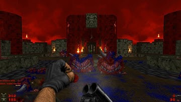 Whispers of Satan | Level 26: Hellhole [Brutal Doom: Black Edition v3.1d Final]