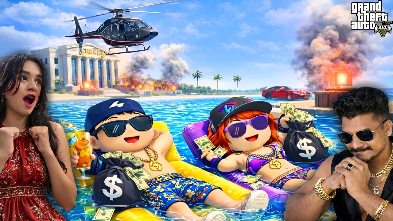 GTA BANK ROBBERY WENT HORRIBLY WRONG IN ROBLOX !!😱💰 @maalbro