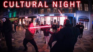 Downtown Copenhagen during cultural night