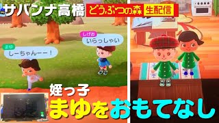 【生配信】しげおの「どうぶつの森」　姪っ子・まゆちゃん（小６）とあそぼー！