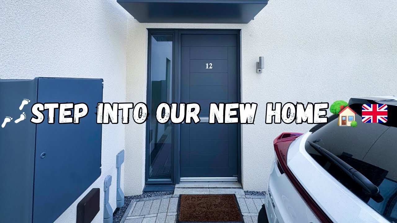 Stepping into our new home🏡 for the first time | Home Demo | Buying a New Build House in the Uk 🇬🇧
