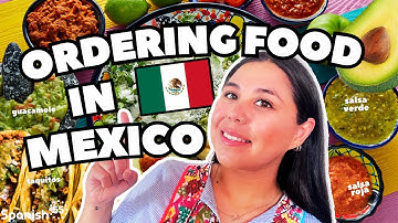 How to ORDER FOOD in Mexico Like a Local (Essential Spanish Phrases!)