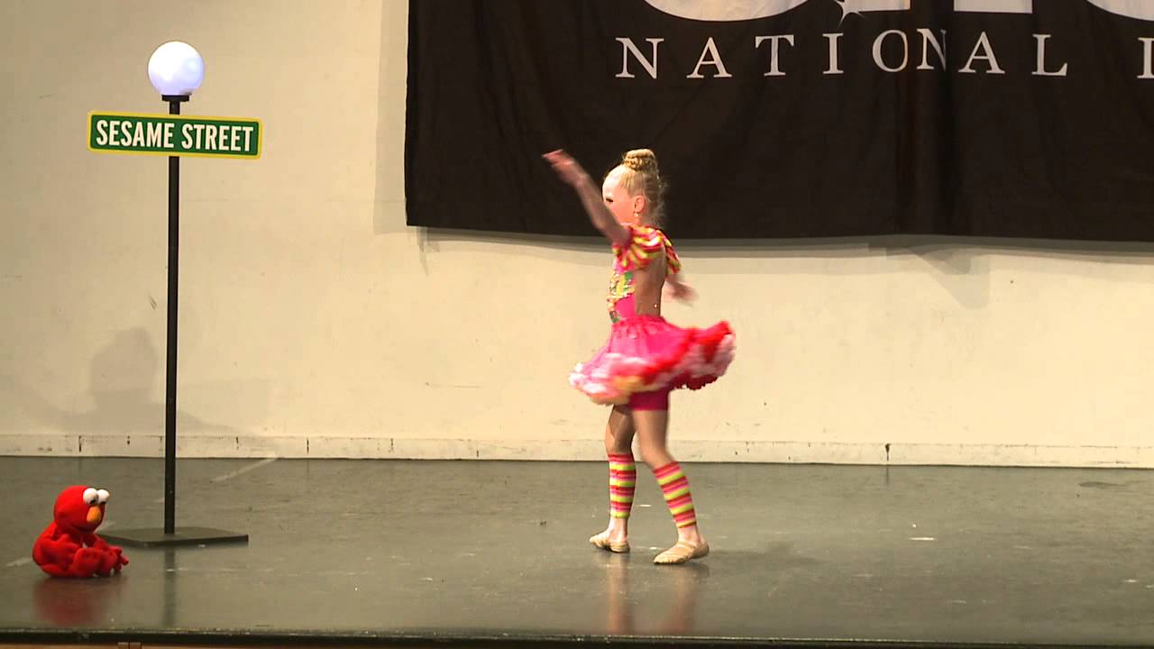 Molly Brown Miss Future Star of Broadway - Sesame Street Jazz Petite Class- Gold Award 1st Place