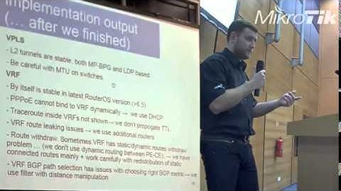 MPLS presentation by Alex Vishnyakov