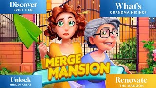 MERGE MANSION - MYSTERY PUZZLE GAME COMPLETING ALL DAILY TASKS #4 iOS iPad screenshot 2