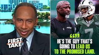 FIRST TAKE | Stephen A. Smith blasts Aaron Glenn says Geno Smith would lead Jets to "Promised Land Profile
