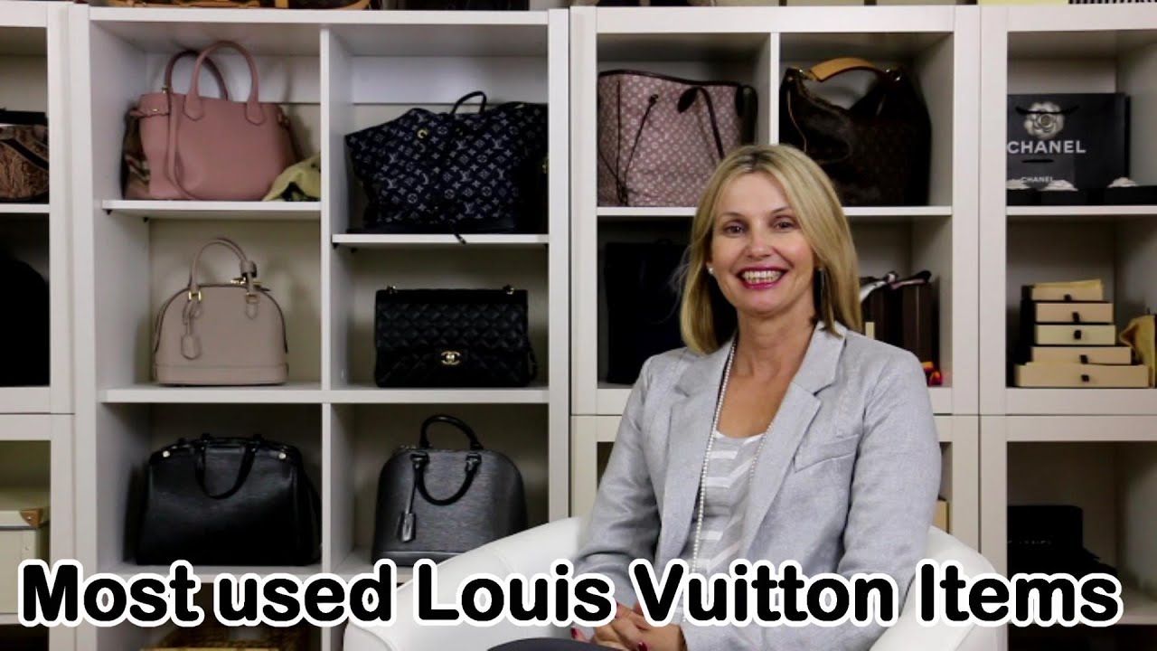 My most used Louis Vuitton items - YouTube