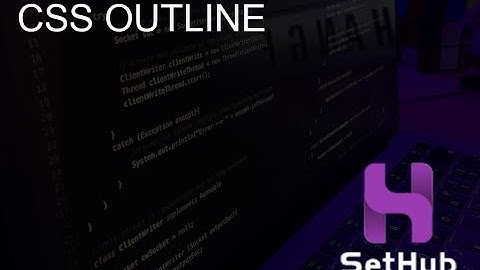 27) SetHub - CSS Outline