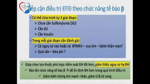 Hướng dẫn điều trị đtđ típ 2 ở việt nam