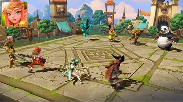 Arcane Saga - Turn Based RPG Official launch Gameplay | Walkthrough | Tutorial (Android, iOS)