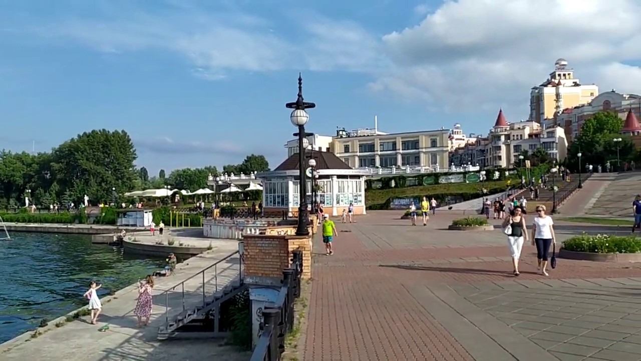 Днепр. Залив Оболонь - YouTube