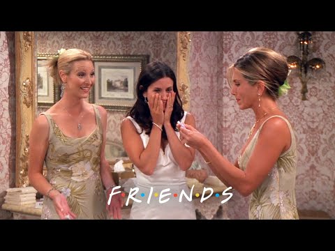 Rachel Takes a Pregnancy Test at Monica's Wedding | Friends