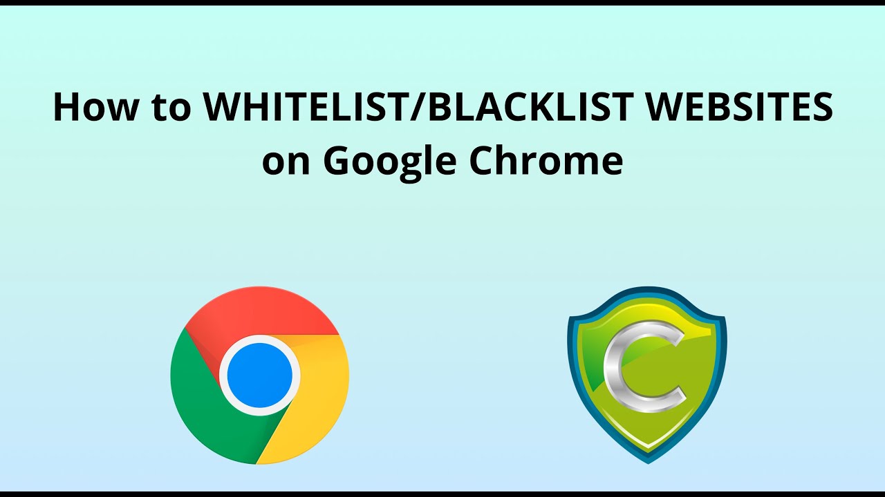 how to whitelist a website chrome