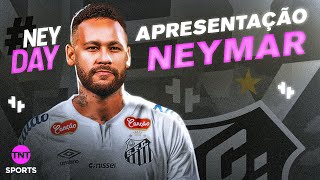 Thumbnail for NEYMAR CHEGOU! VEJA A APRESENTAÇÃO DE NEYMAR NO SANTOS