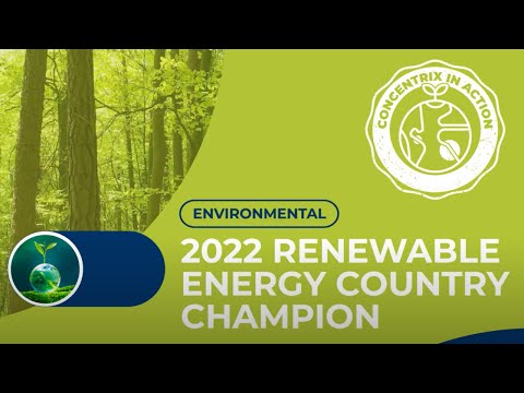 Living Our ESG Commitments - Environmental: 2022 Renewable Energy Champion