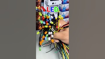 LED indicators 220V, 3V, 9V, 12V, 24V, 48V, 72V #shorts #led #viral