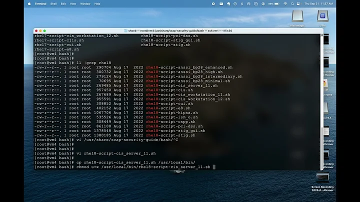 rhel8 openscap youtube