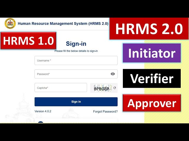 Human Resource Management System Hrms 2 0 Government Of Karnataka ...