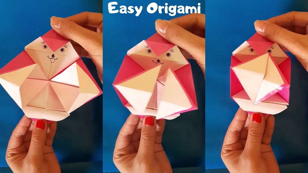 Origami Games | Origami Clapping Man | Easy Origami | Easy Paper Crafts
