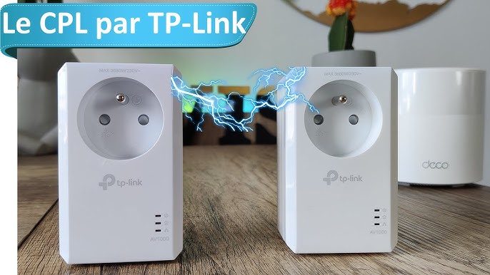 TP-LINK Adaptateur réseau CPL 1000 Mbit/s (TL-WPA1000 KIT)