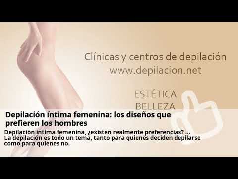 Depilación íntima femenina: los diseños que prefieren los hombres - YouTube