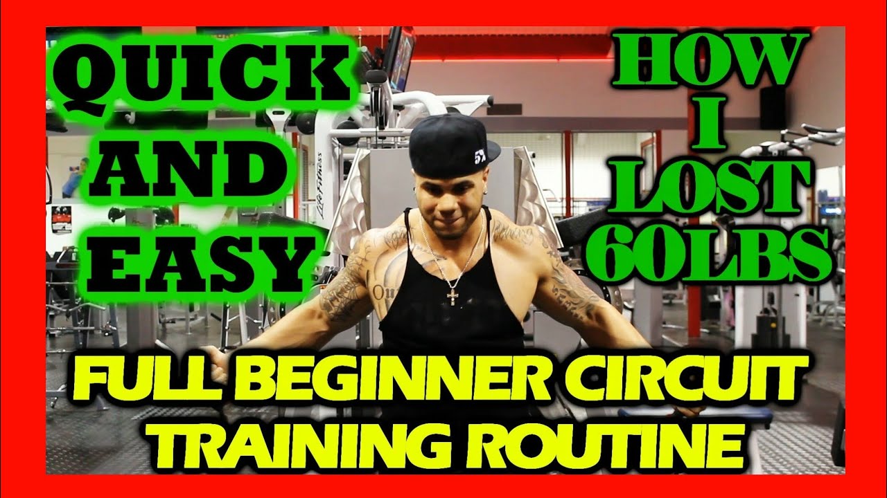 Gym Routine For Weight Loss and Toning: Circuit Training - YouTube