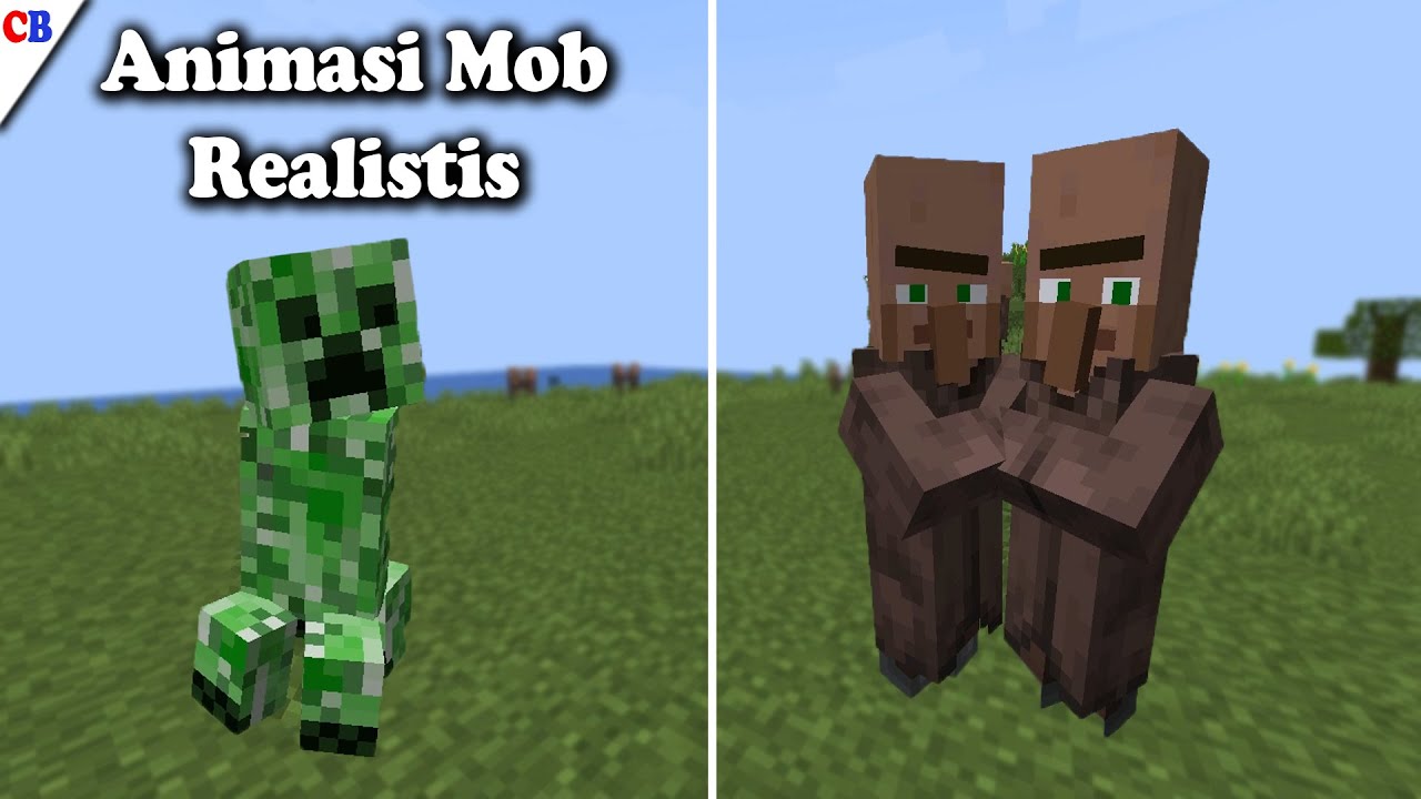 Fresh animation mod minecraft terbaru versi 1 20 4 mob jadi lebih hidup