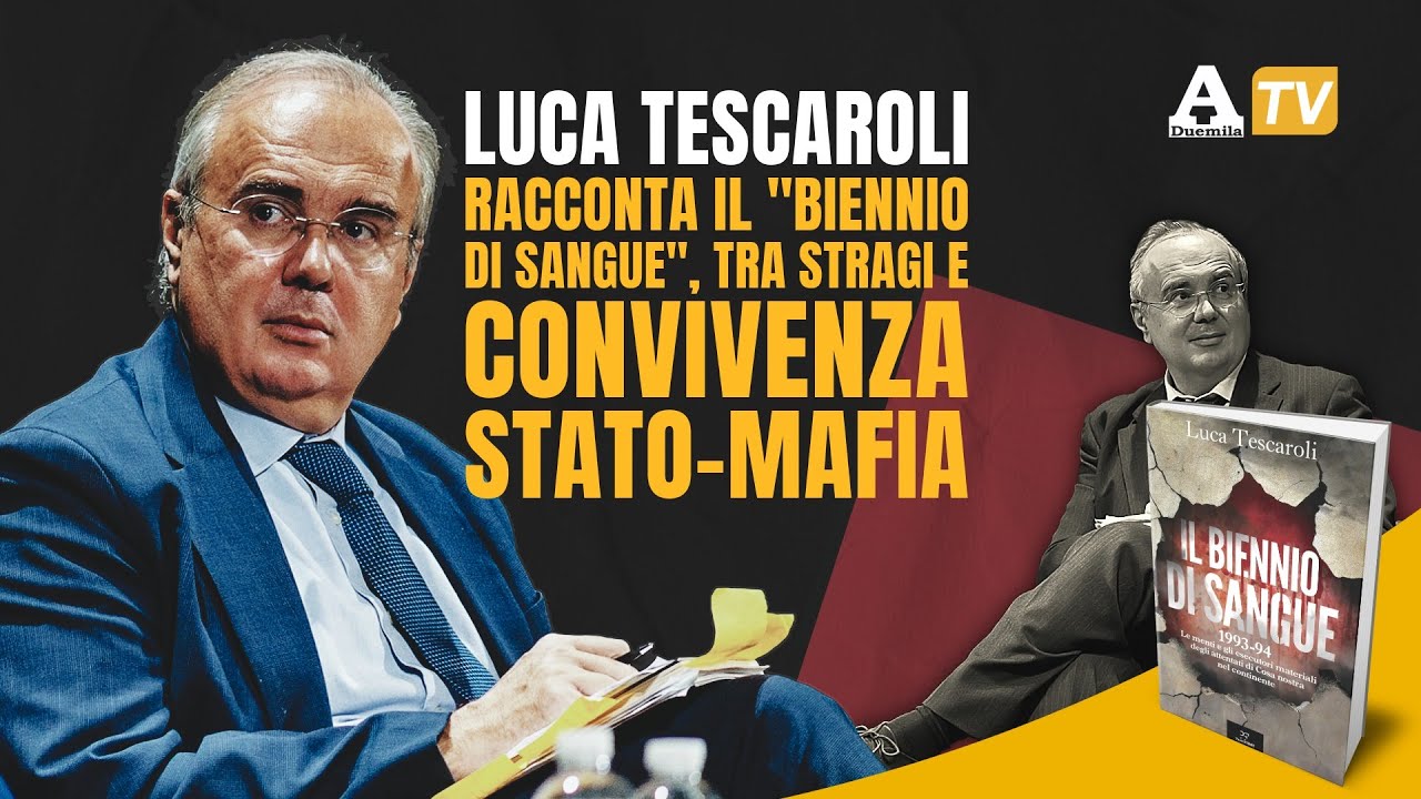 Tescaroli racconta il "Biennio di sangue", tra stragi e convivenza Stato-mafia