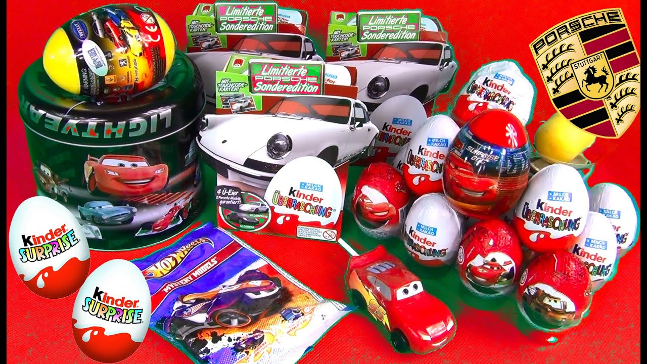 Kinder surprise porsche
