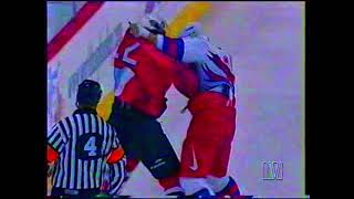 Hockey World Cup 1996, Northern Group. Usa-Canada. Fight.