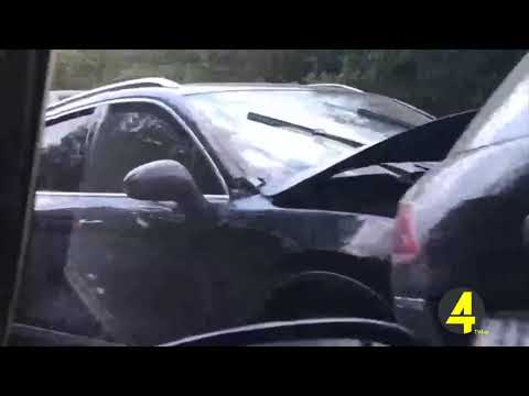 უკრაინის პრეზიდენტის ესკორტი ავარიაში მოყვა 15-07-2019