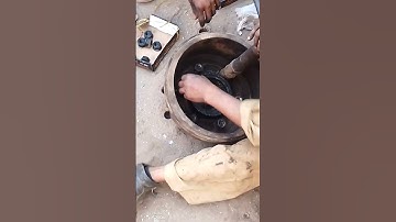 amazing video of shaft maintenance #barring #automobile #rim #welding #techanical #welder #mechanic