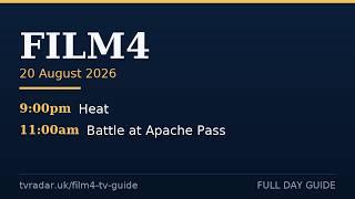 Film4 Movies Tonight Thursday 20 August 2026 Film4 Schedule Full Day Listings