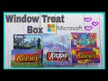Window Treat Box Tutorial/ Microsoft Word/ Reeses-KitKat