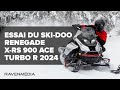 Skidoo renegade xrs 900r turbo 2024 essai  west yellowstone