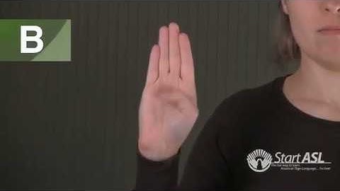 ASL 1 Unit 1 - Alphabet