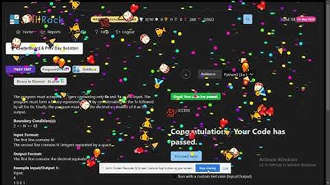 SKILLRACK|DAILY TEST|20/10/2023|PYTHON|skillrack daily challenge today solutions|dt||#1cr