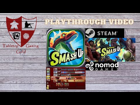 Smash Up Digital Playthrough on Steam