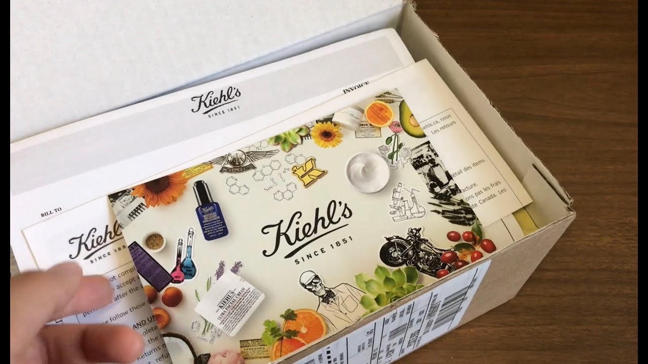 Kiehl's Unboxingㅣ키엘화장품 개봉기