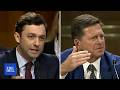 Jon Ossoff grills DNI nominee Jay Clayton over Trump's potential implied loyalty standard