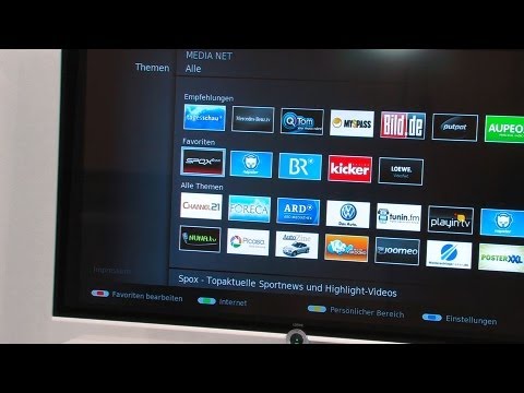 Smart-TV: Apps und Internet auf dem Fernseher