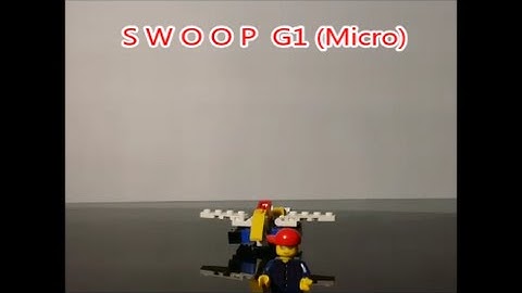 Lego Transformer Swoop G1 Micro By BX Brix