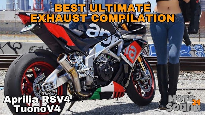 LeoVince LV-10 Slip-On Exhaust for the Aprilia RSV4 1100 Tuono V4 Factory  (2021-2023)