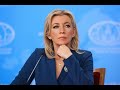 Г-жа Захарова о заявлении и поддержке канала с Мехманом Исмаиловым